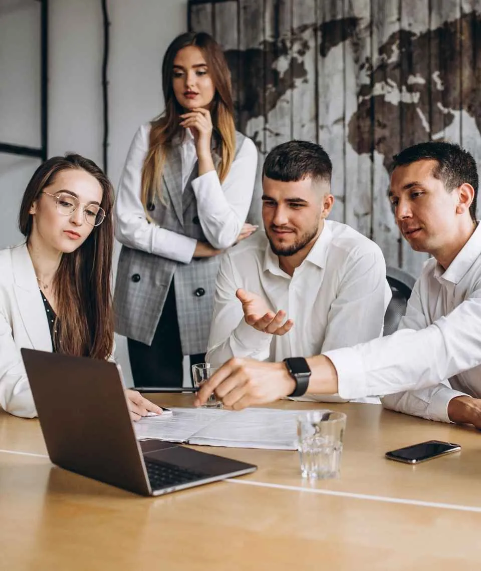 About Team Discussing