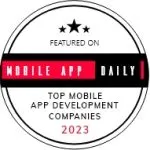 Top App Development Company - Clutch Award Badge