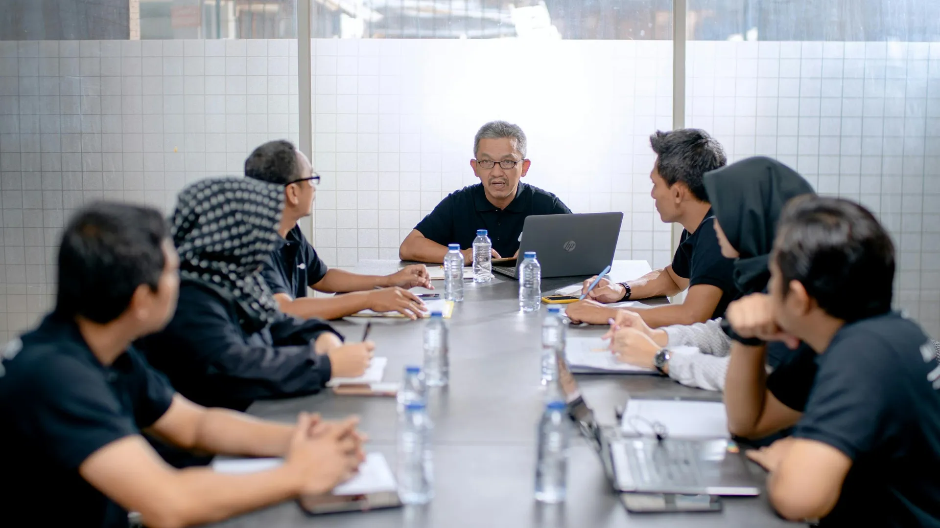 Meeting with Clients Mobiloitte