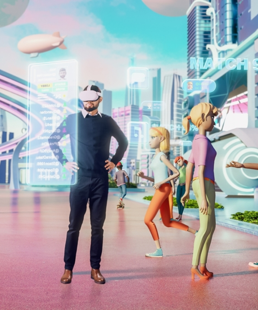 Metaverse 3D Space Development