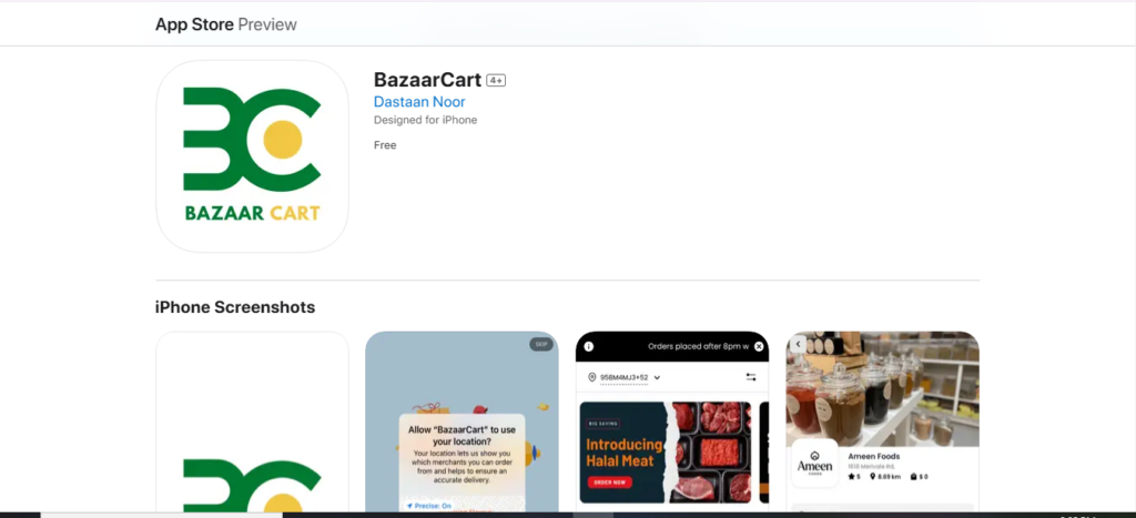Bazaar Cart | Mobiloitte